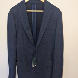 Men's Perry Ellis Wool Textured Blazer 40R